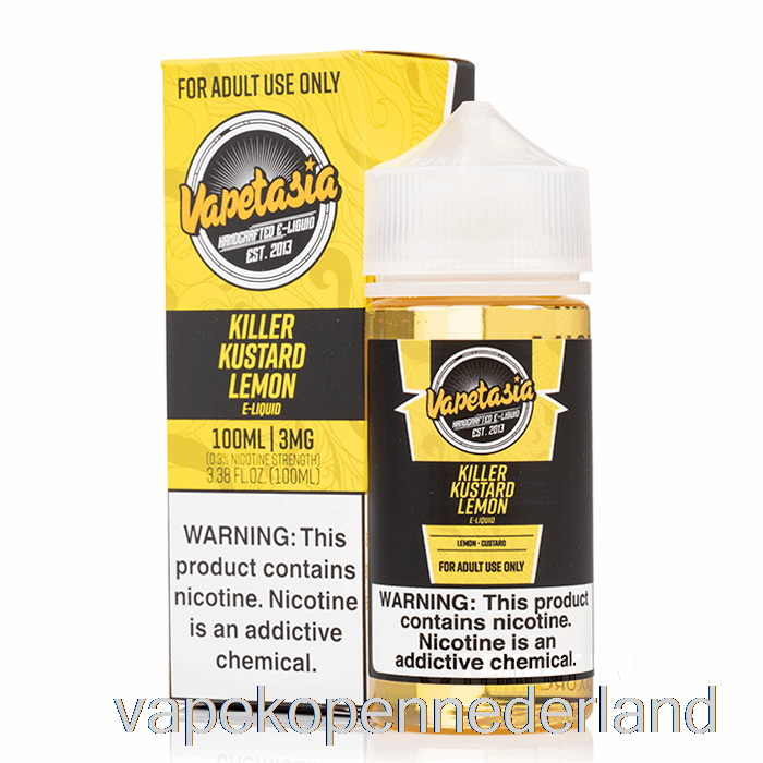 Elektronische Sigaret Vape Killer Kustard Citroen - Vapetasia - 100ml 6mg